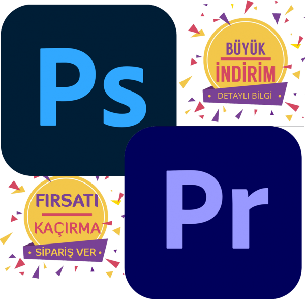 Adobe Photoshop ve Premiere Lisans
